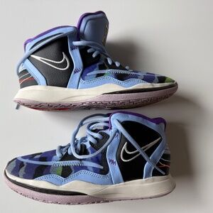 Nike Kyrie Infinity (GS) Camo Aluminum Black DD0334-400 Big Kids Shoes Sz 4Y